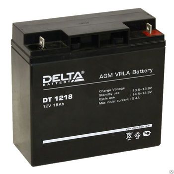 Аккумулятор Pb DELTA 12V 18000 mAh