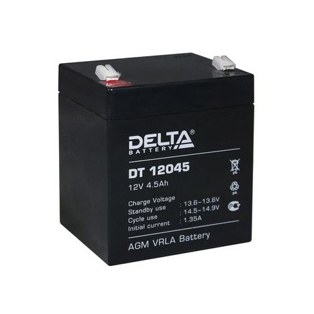 Аккумулятор Pb DELTA 12V 4500 mAh DT 12045