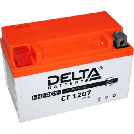 Аккумулятор Pb DELTA 12V 7000 mAh CT 1207 стартерный