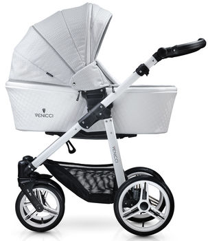 Детская коляска 2 в 1 Venicci Pure Stone Grey