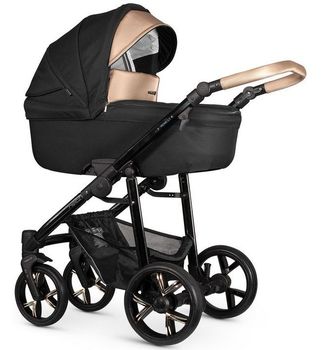 Детская коляска 2 в 1 Venicci Lanco Black