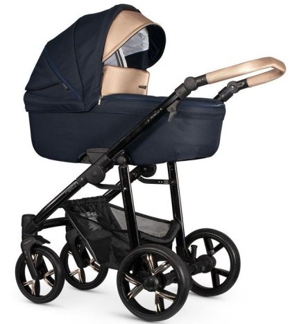 Детская коляска 2 в 1 Venicci Lanco Navy Blue