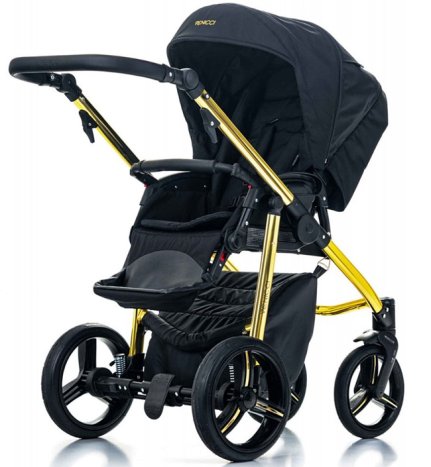 Детская коляска 2 в 1 Venicci Gold Black