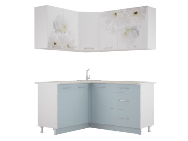 Кухня угловая Флоренс Скай