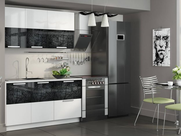 Кухонный гарнитур Фэнтези Лайнс 1,5м