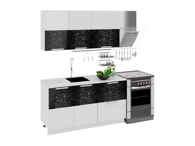 Кухонный гарнитур Фэнтези Лайнс 1,5м