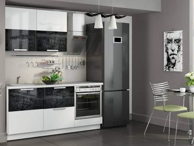 Кухонный гарнитур Фэнтези Лайнс 1,8м