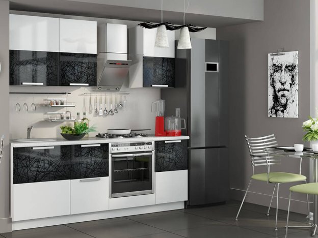 Кухонный гарнитур Фэнтези Лайнс 2,1м